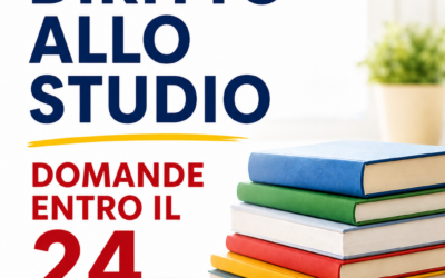 Diritto allo studio – Entro il 24 giugno le domande per le borse di studio e i libri di testo